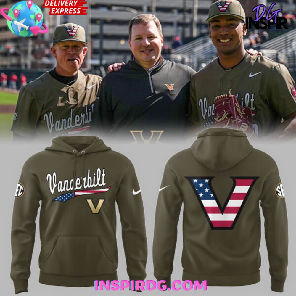 Vanderbilt Commodores Baseball 2025 Military Hoodie Gift For Sport Music Fans