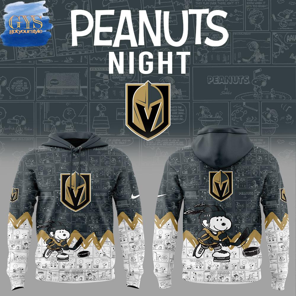 Vegas Golden Knights Anniversary of Peanuts Hoodie