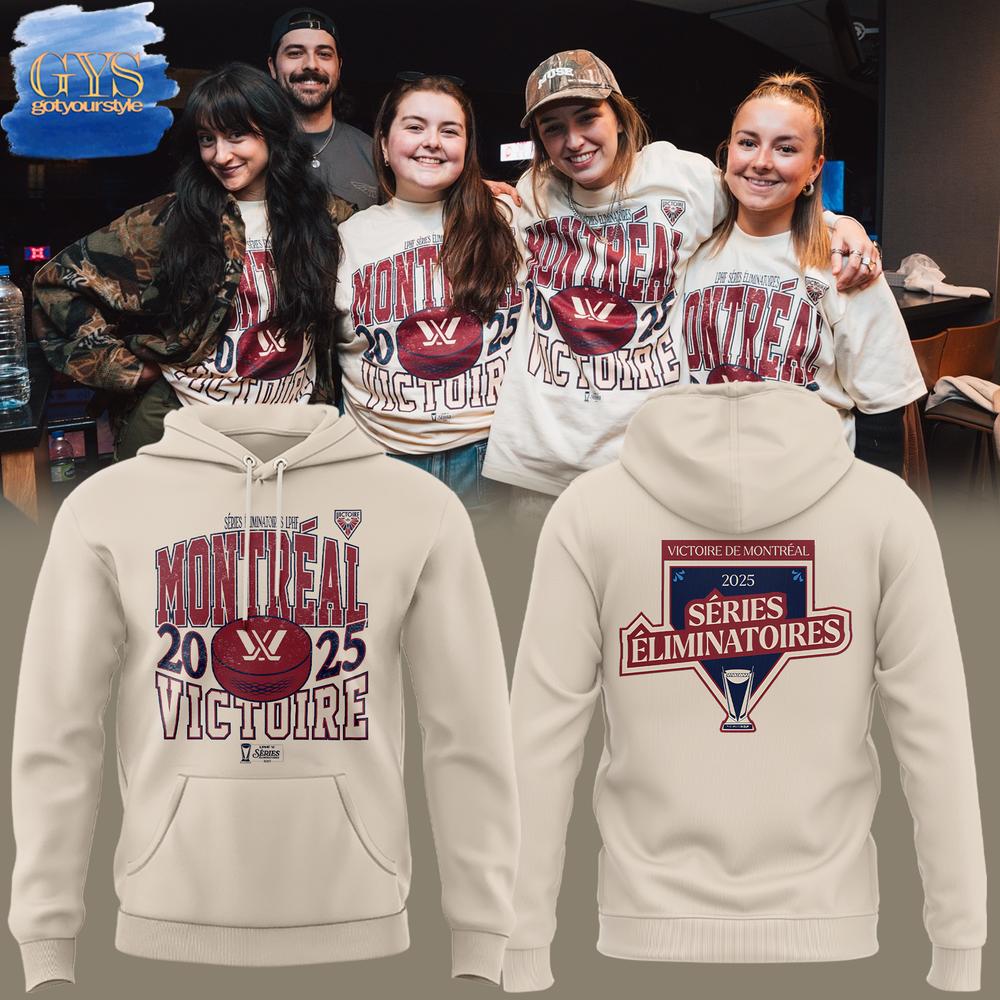 Victoire de MontrÃ©al SÃ©ries Ã©liminatoires 2025 Limited Edition Hoodie Premium Merchandises