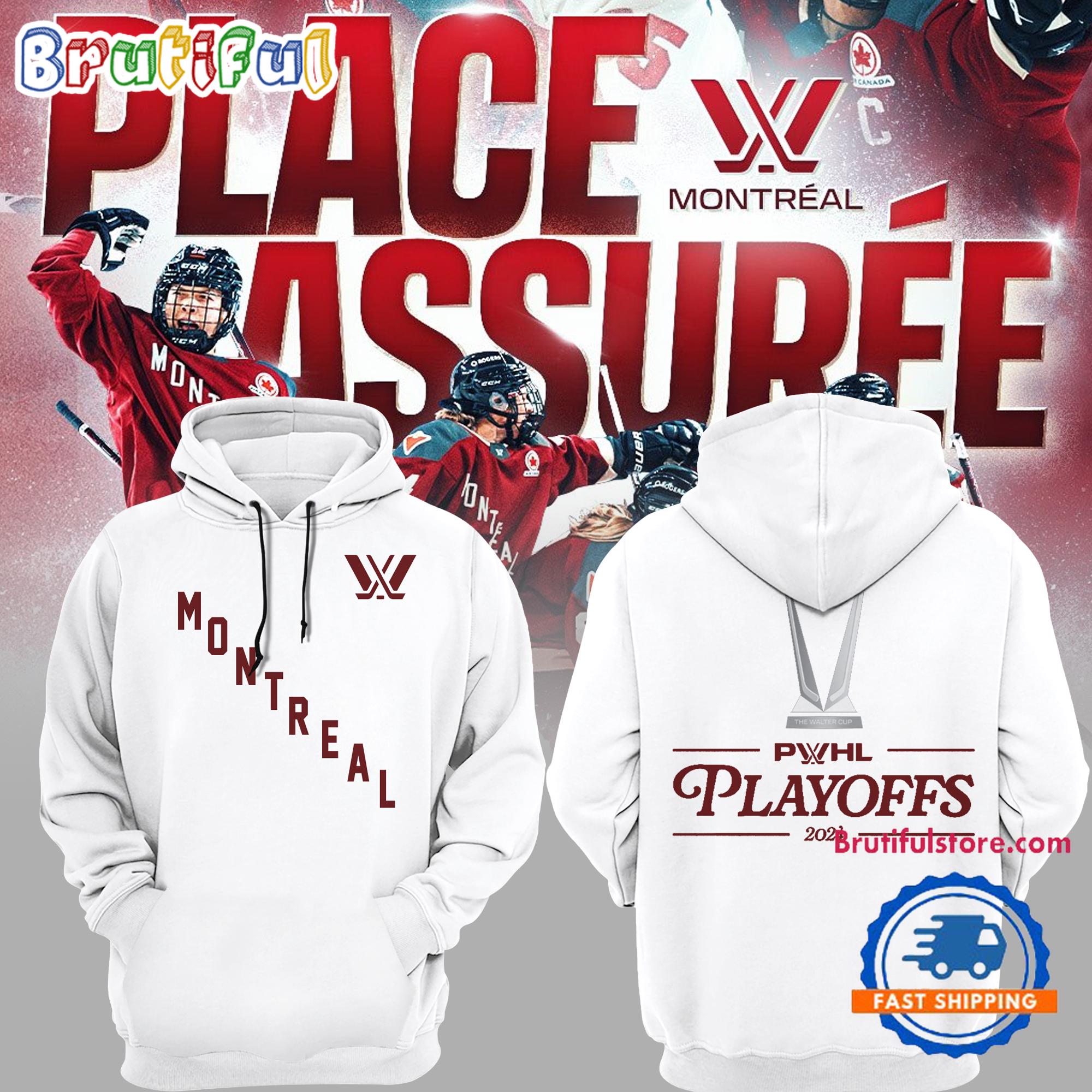 Victoire De Montreal Womens Hockey League PWHL Playoff 2024 Hoodie Shirt