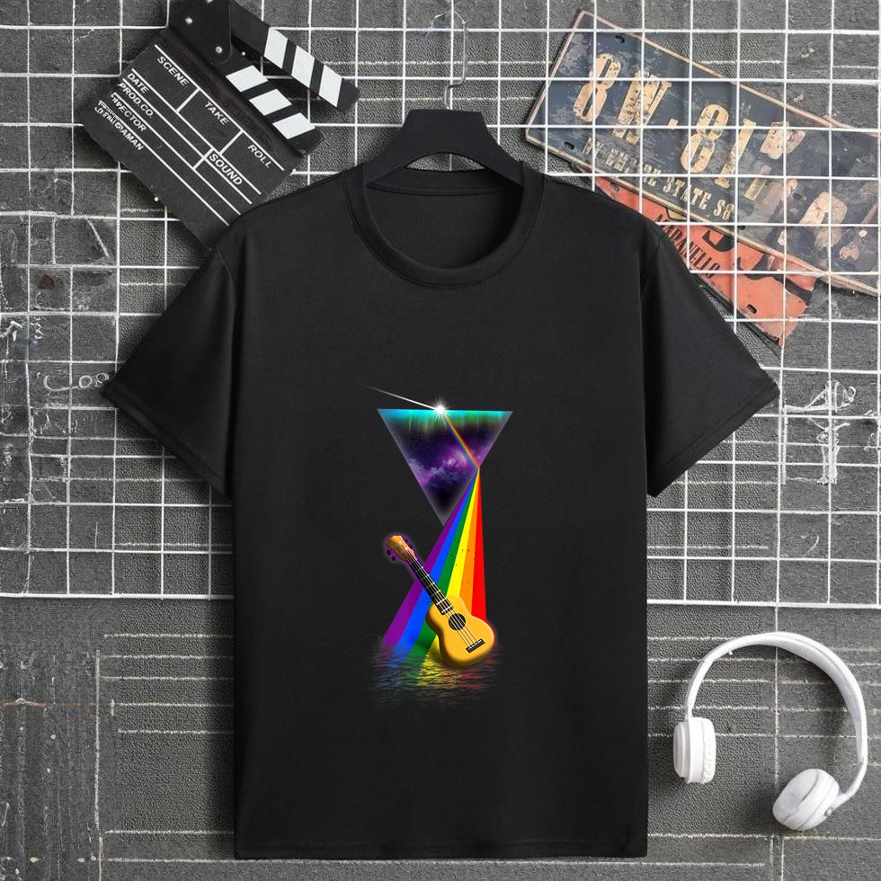 Vintage Retro Prism Ukulele T-Shirt