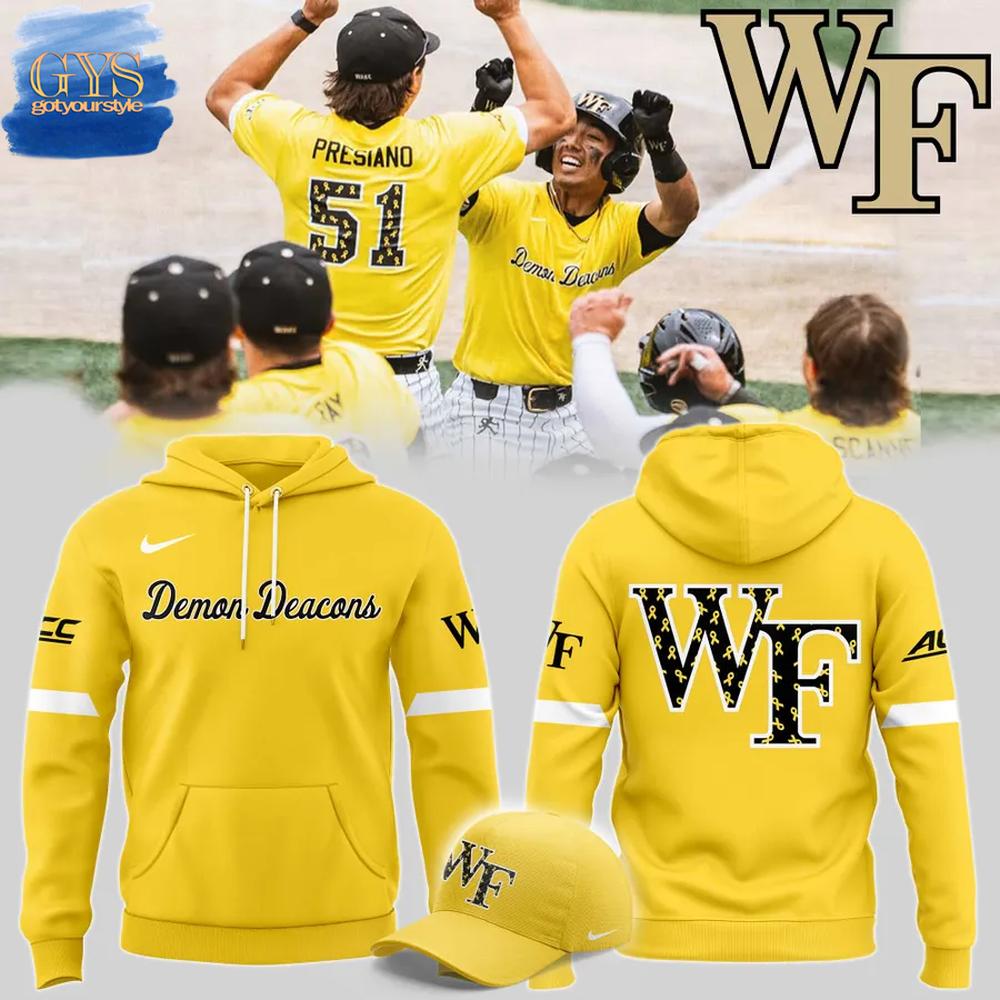 Wake Forest Demon Deacons x Brenner Hoodie 2025 Premium Merchandises