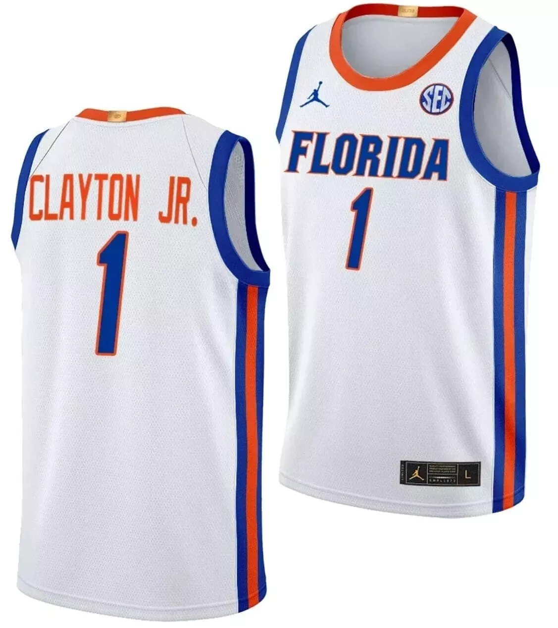 Walter Clayton Jr Jersey Player #1 Florida Gators Basketball Jersey Fan Merch Gifts For Him