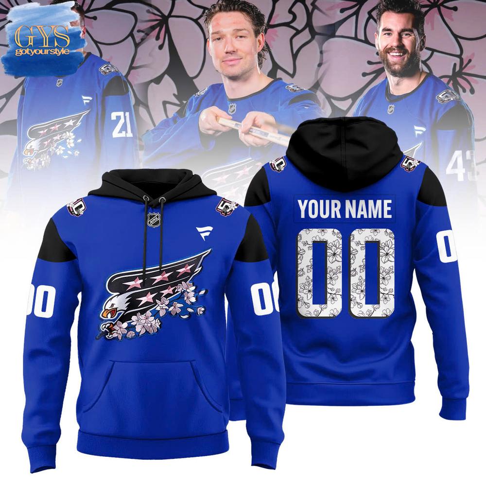 Washington Capitals 2025 Cherry Blossom Limited Edition Hoodie