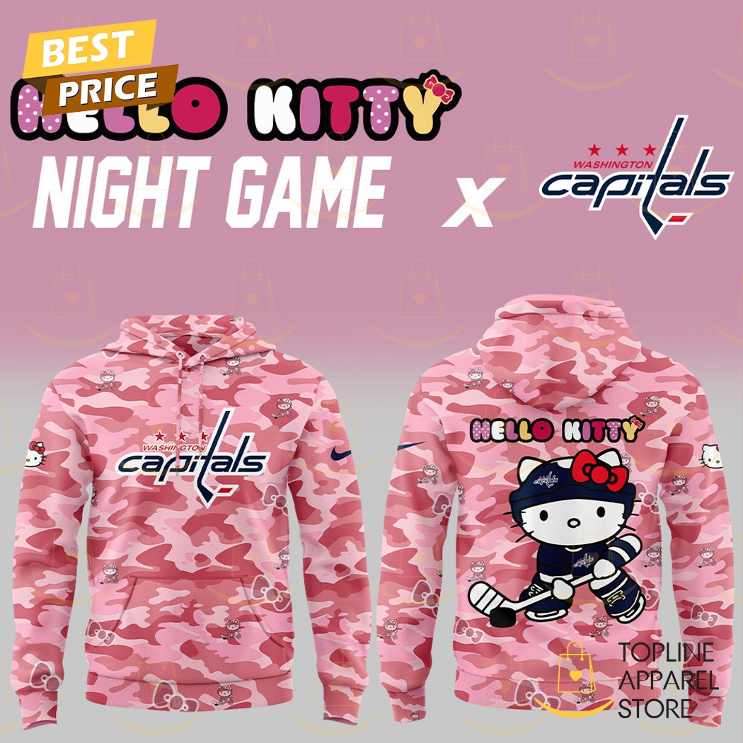 Washington Capitals x Hello Kitty Night Game Hoodie