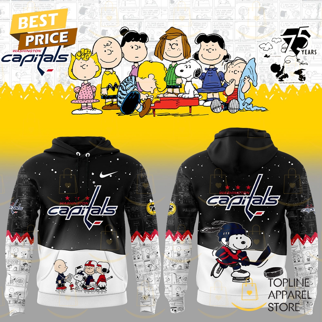 Washington Capitals x Peanuts 2025 Hoodie