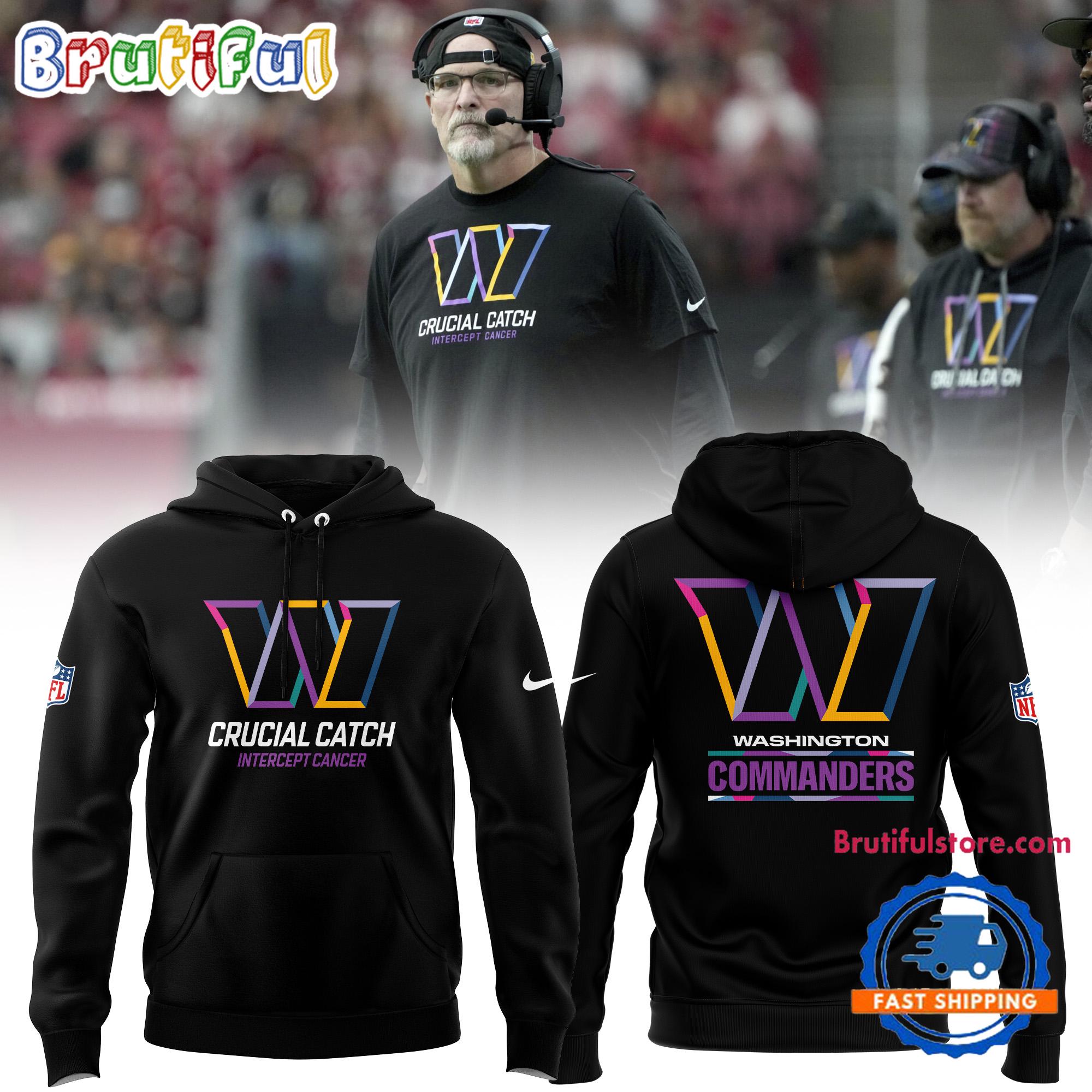 Washington Commanders 2024 NFL Crucial Catch Hoodie Hoodie Shirt