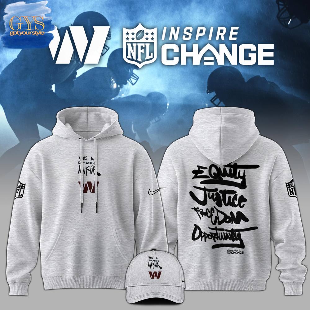 Washington Commanders NFL Be A Change Maker Hoodie