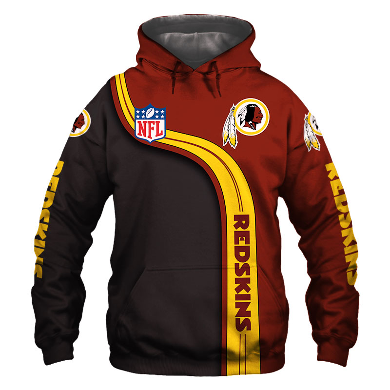 Washington Commanders Old Logo V2 NFL Football Team Hoodie