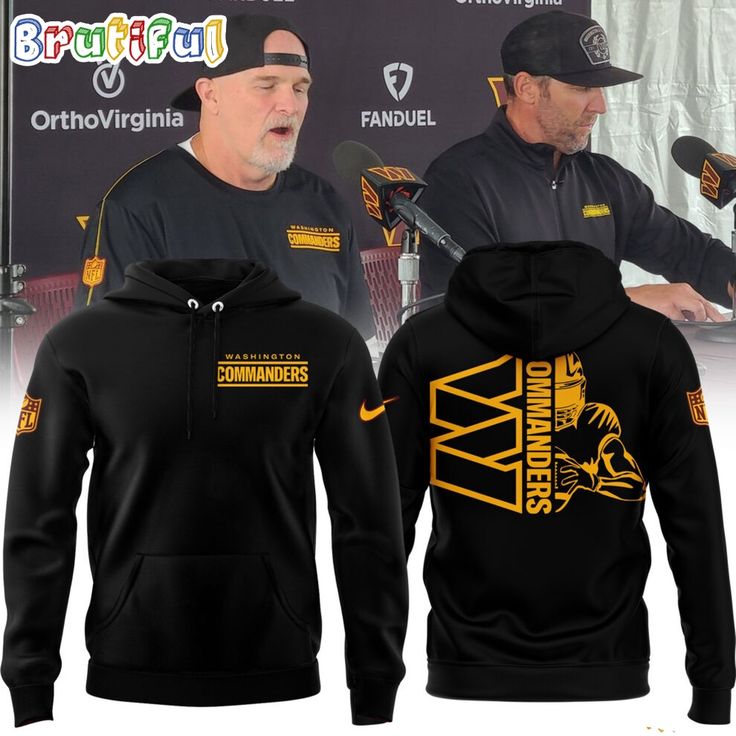 Washington Commanders Training NFL Football Team Hoodie