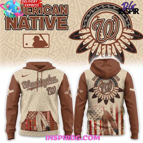 Washington Nationals Native American Heritage Honor 2025 Edition Hoodie Premium Merchandises