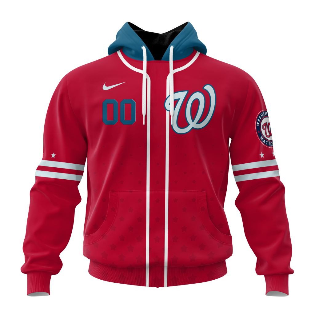 Washington Nationals Personalized Alternate Design Concept Hoodie