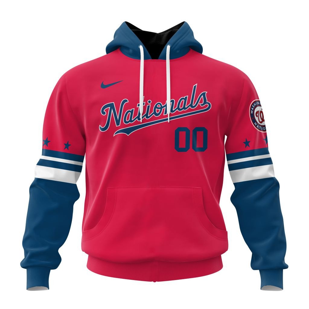 Washington Nationals Personalized Alternate Design Concept Hoodie