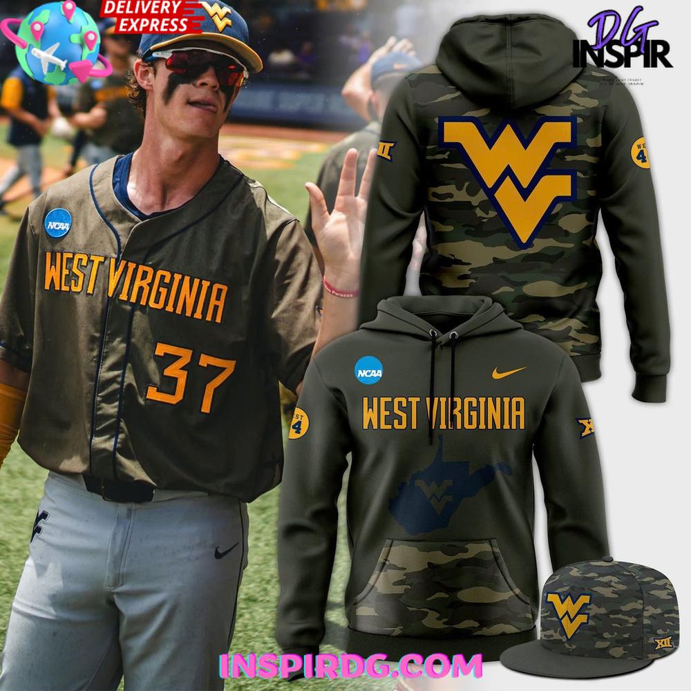 West Virginia Mountaineers Military Appreciation 2025 Camo Hoodie Premium Merchandises