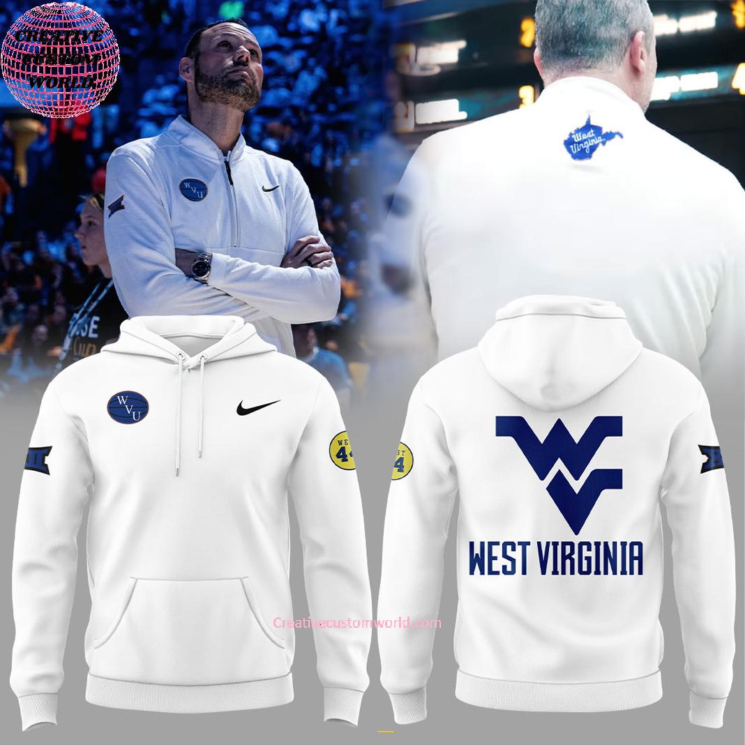 West Virginia Mountaineers x Coach Darian DeVries For Fans Special New Hoodie Longpants