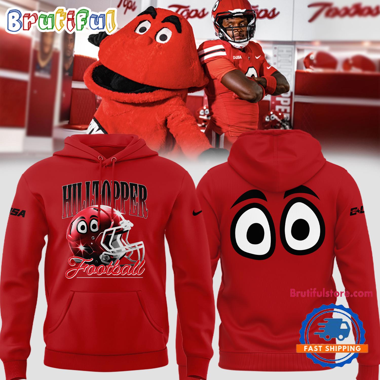 Western Kentucky Hilltoppers Football New 2024 Hoodie