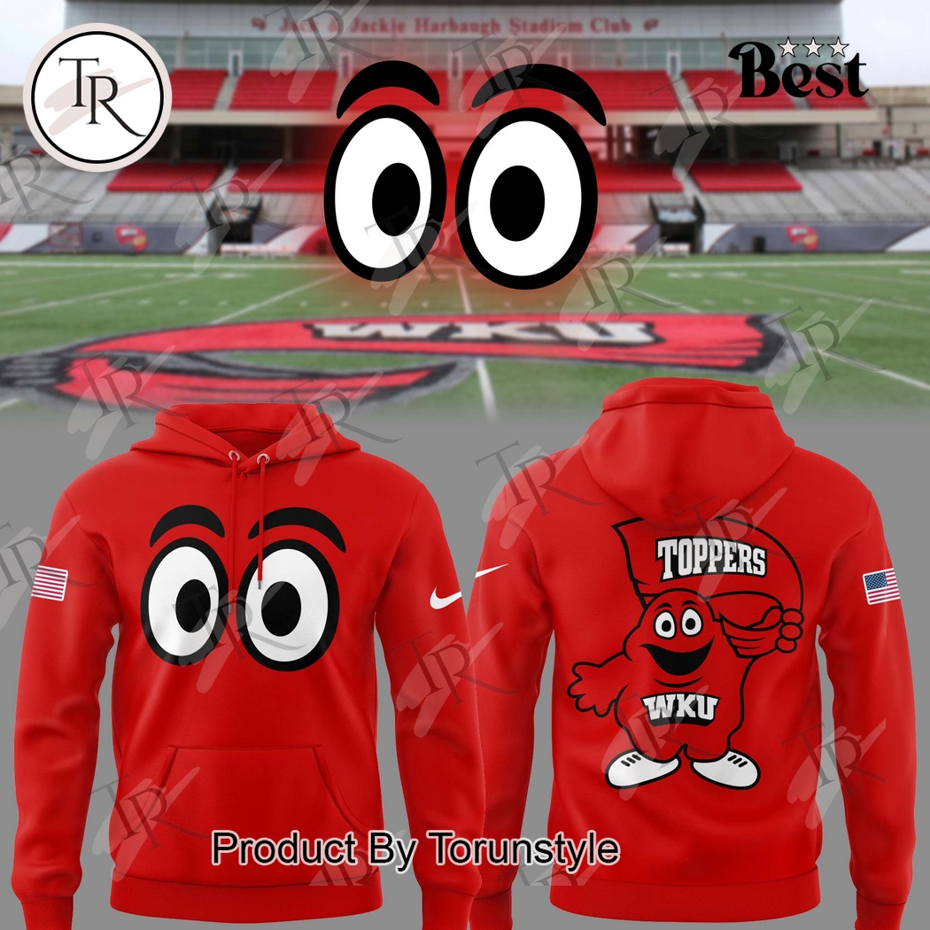Western Kentucky University X Toppers 2025 Hoodie â€“ Red
