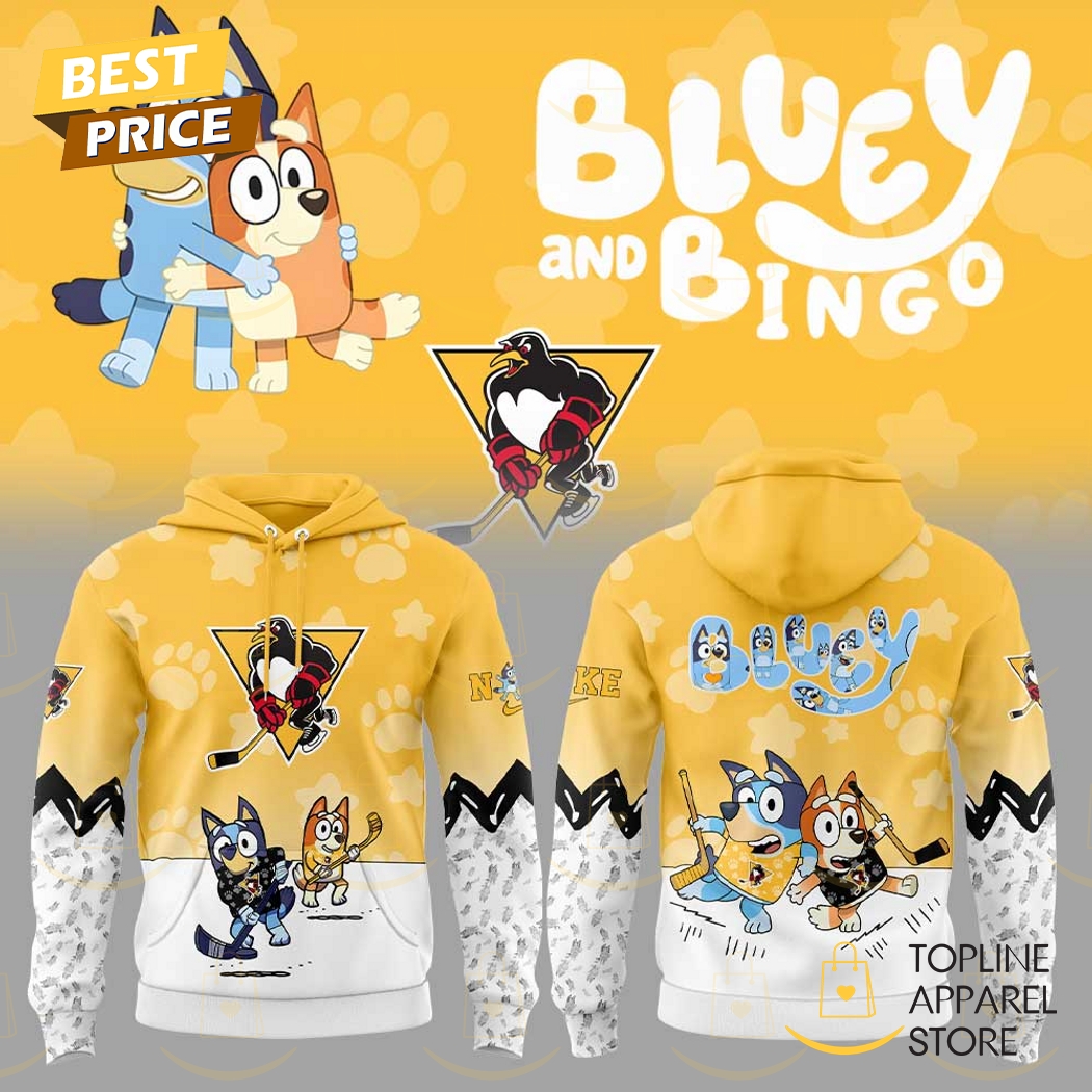 Wilkes-Barre Scranton Penguins x Bluey And Bingo Hoodie