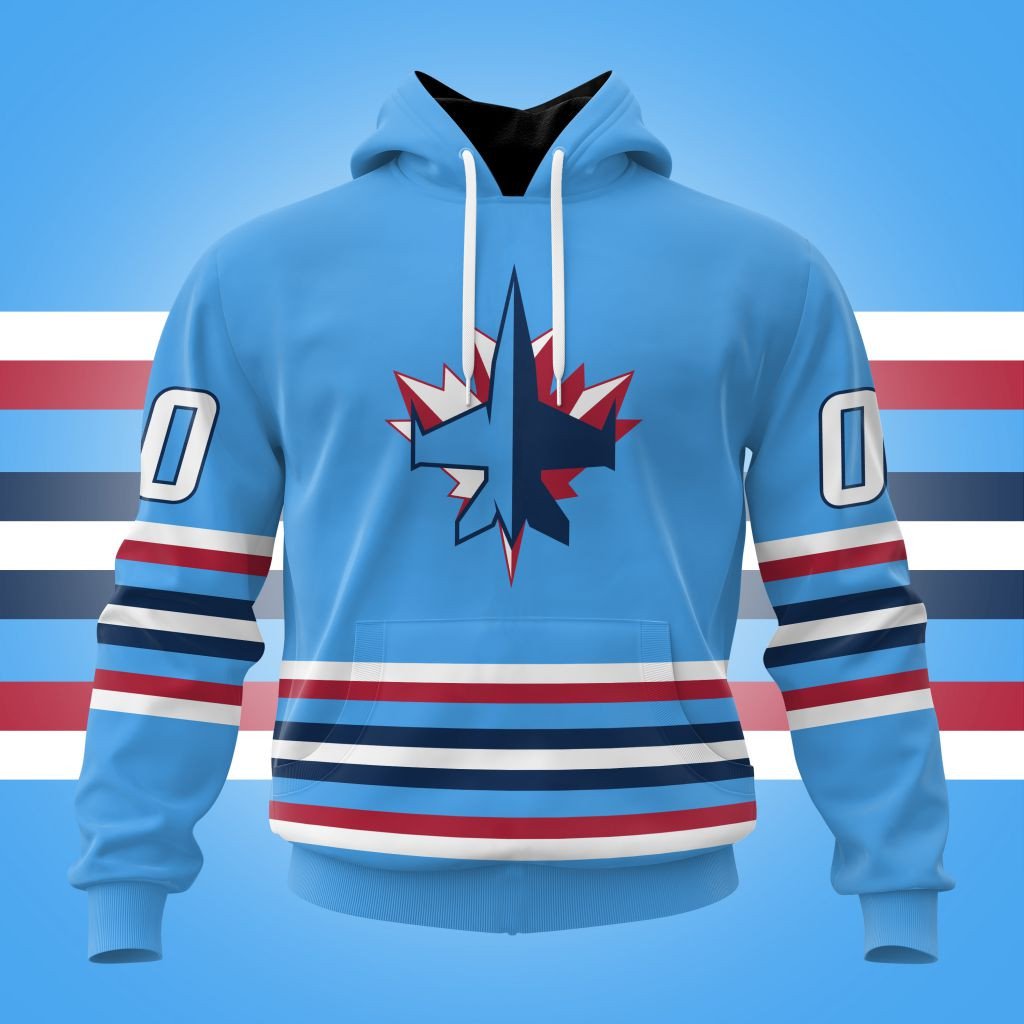 Winnipeg Jets Special Colour Rush Design ST2401
