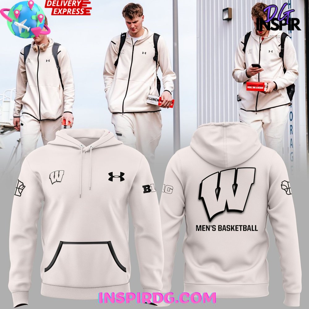 Wisconsin Badgers Mens Basketball 2025 Hoodie