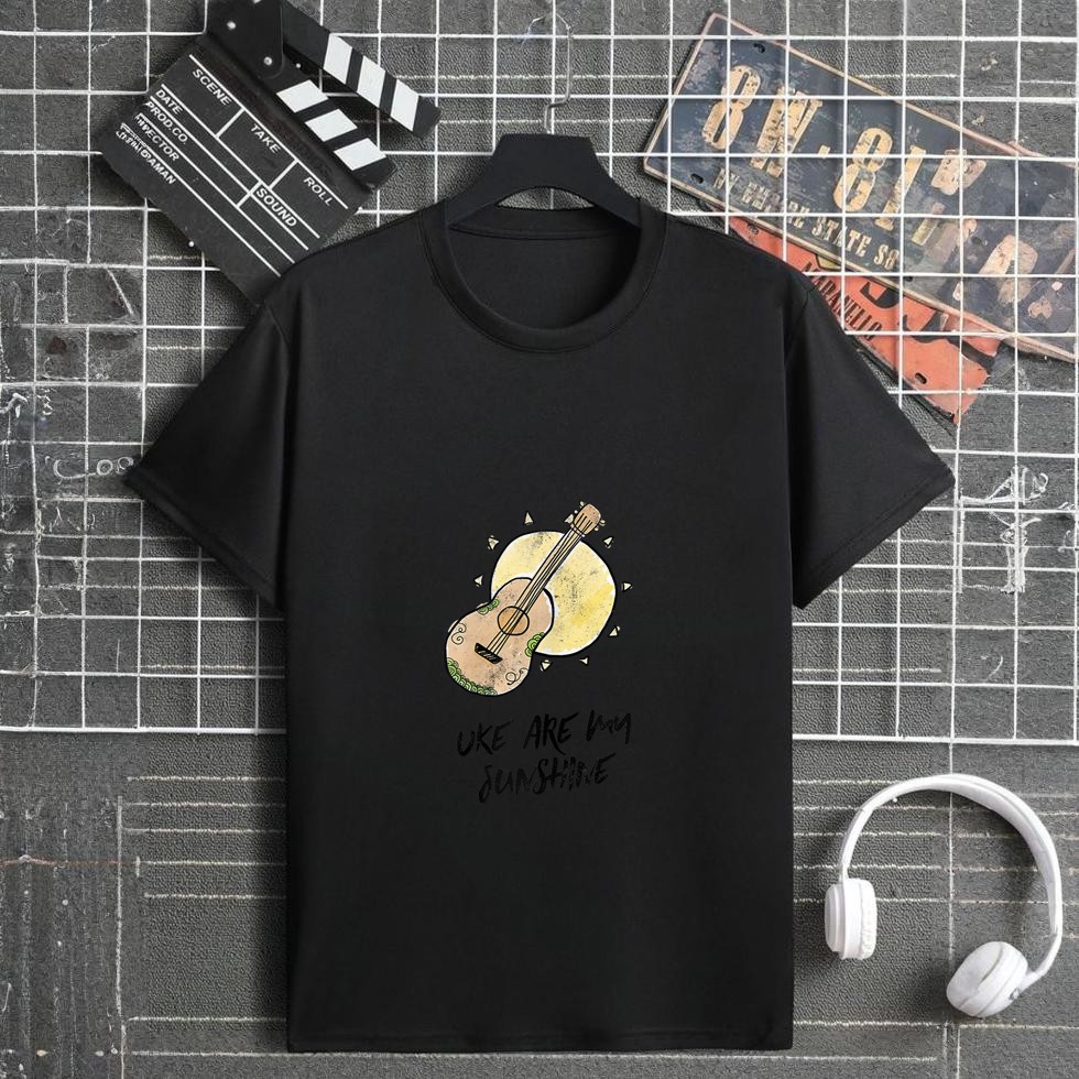 Womens Funny Ukulele Hawaii Hawaiian T-Shirt