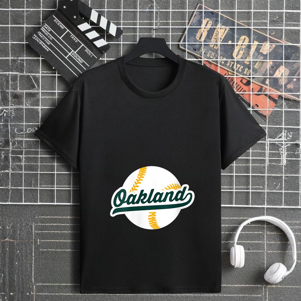 Womens Oakland Baseball Vintage California Pride Love City T-Shirt