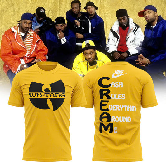 Wu-Tang Clan Cash Rules Everything Around Me T-Shirt Gifts For Husband