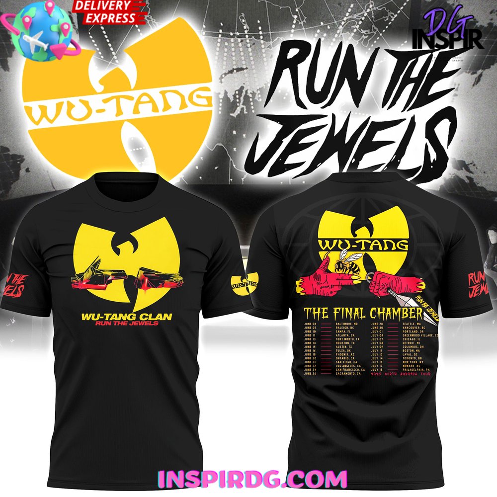 Wu-Tang Clan Final Chamber 2025 Reunion Tour T-Shirt