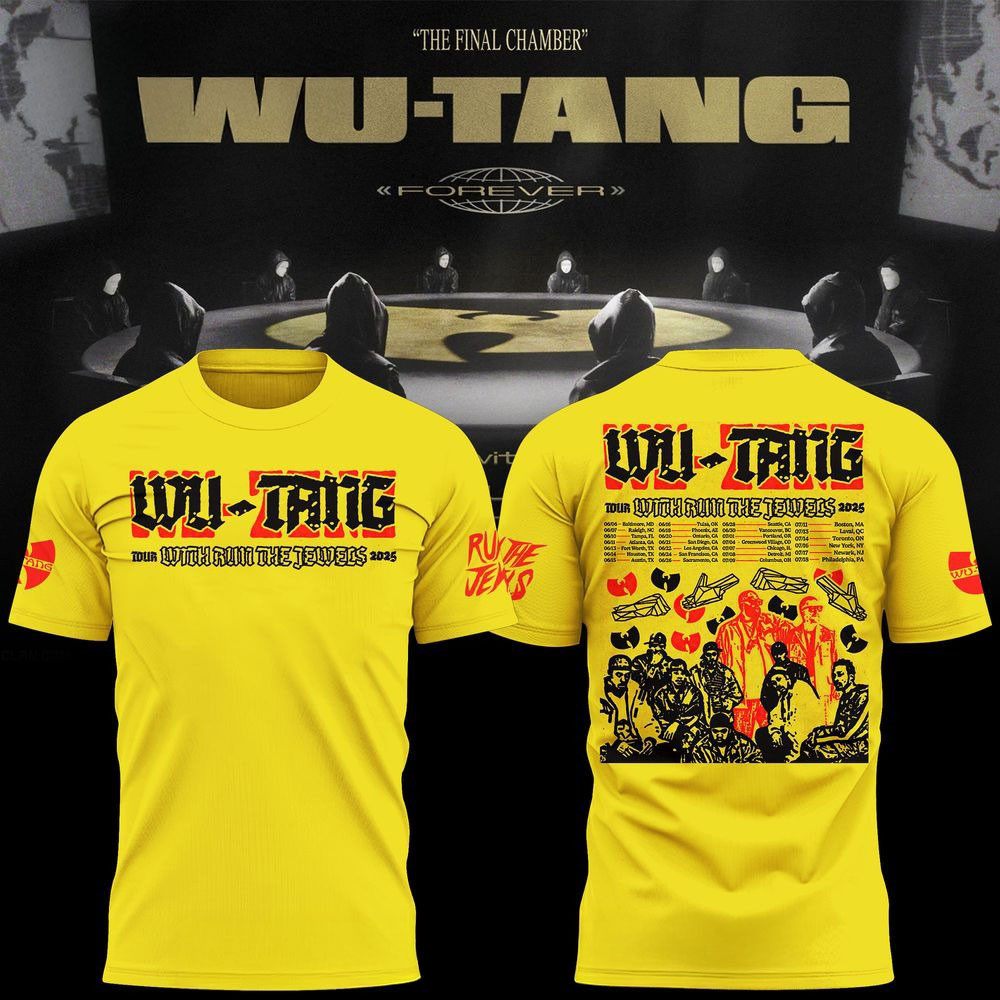Wu-Tang Clan x Run The Jewels 2025 Tee â€“ Hip-Hop Dad Gift