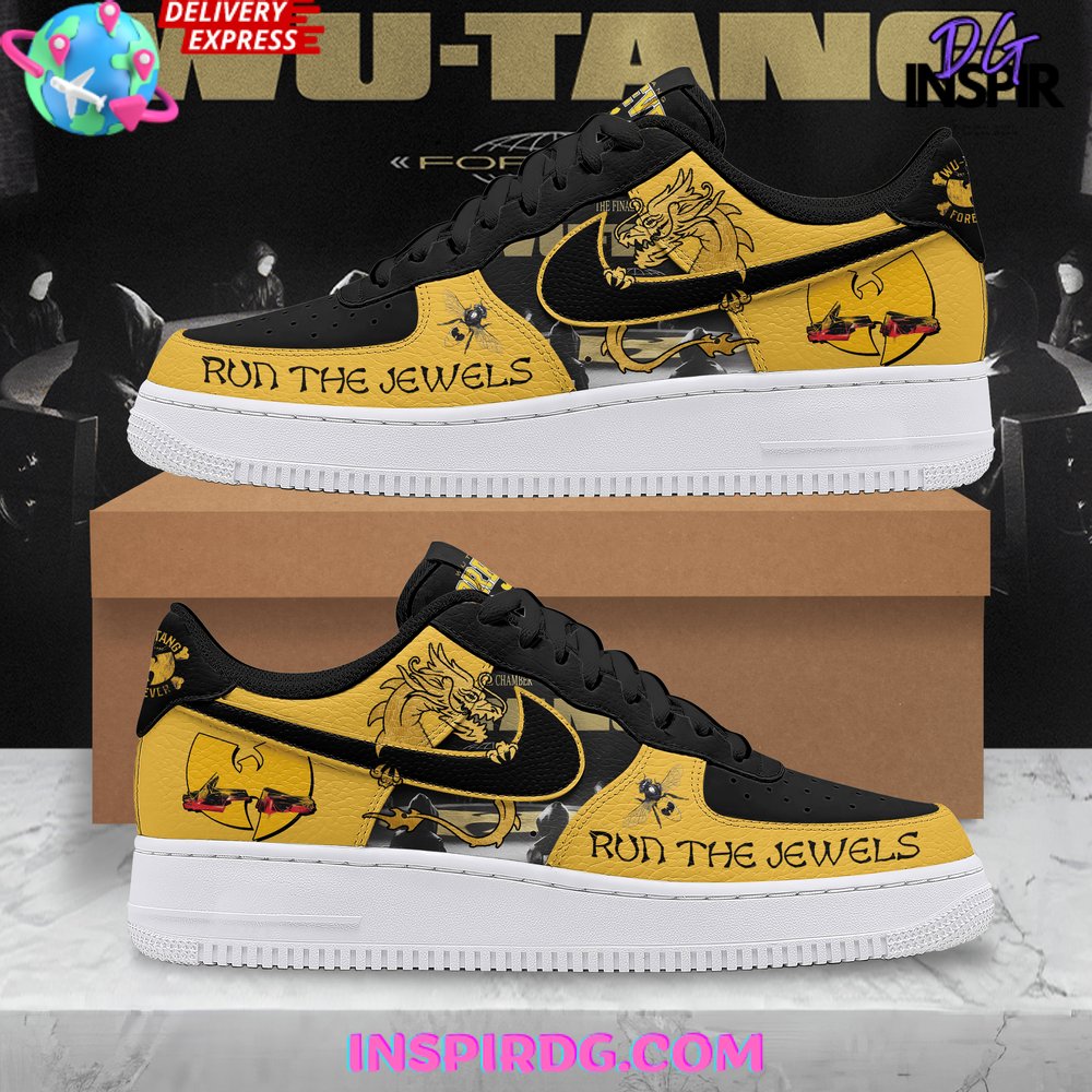 Wu-Tang Clan x Run The Jewels Air Force 1 Sneakers