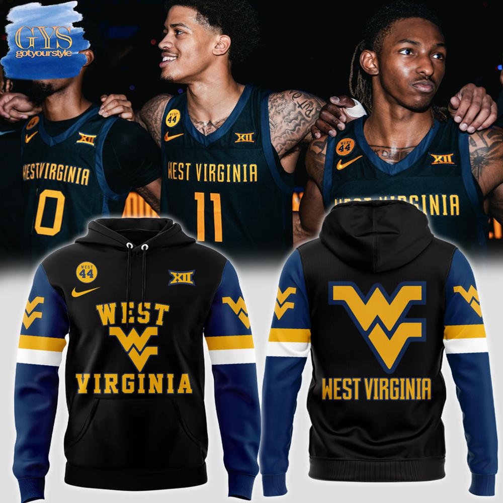 WVU Basketball Jerry West 44 Special Edition Hoodie