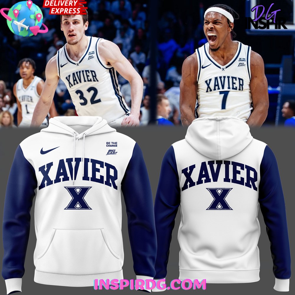 Xavier Musketeers Be The Change 2025 Hoodie