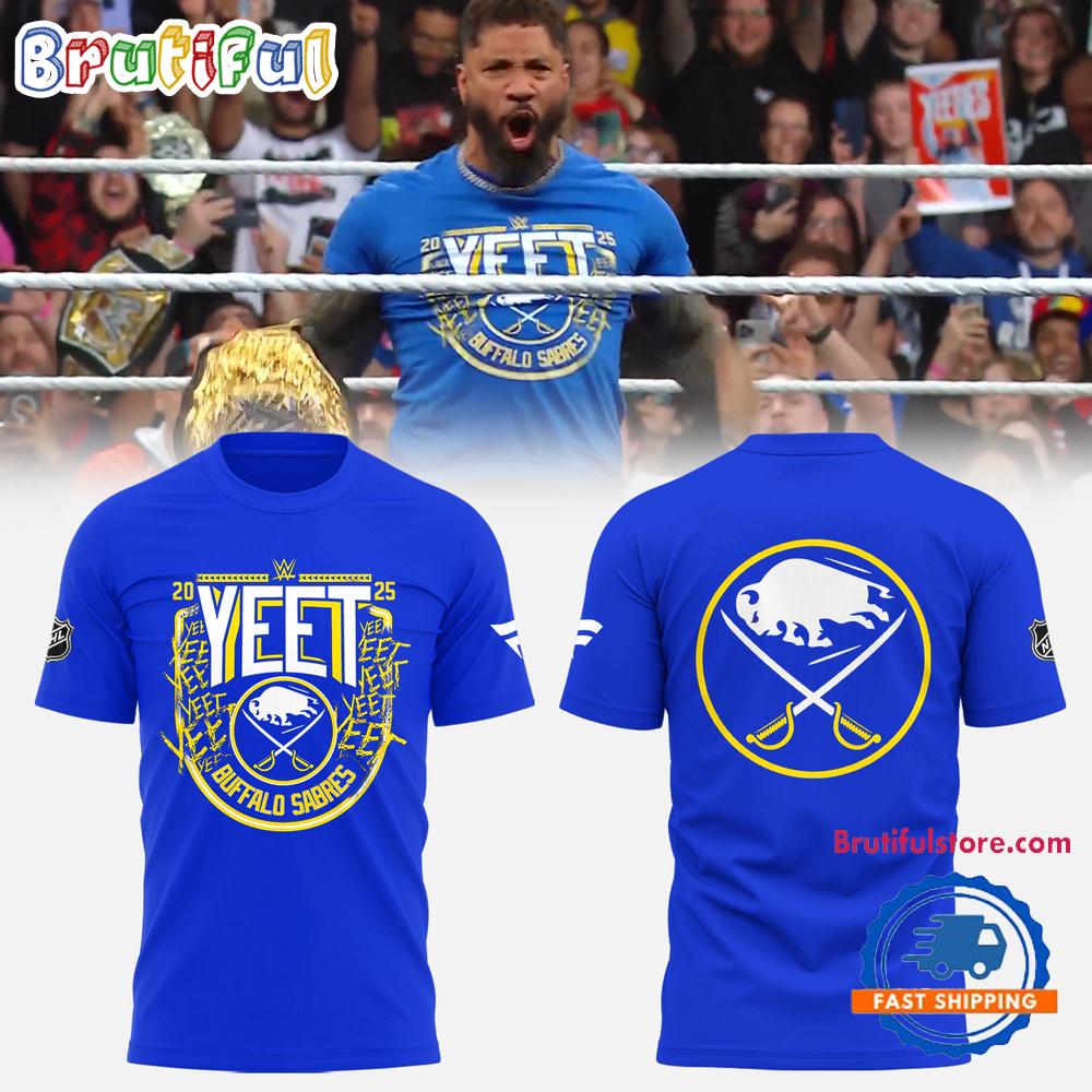 Y.E.E.T x Buffalo Sabres Limited Edition 2025 New 3D Shirt Gift For Sport Music Fans