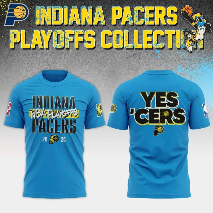 Yes Cers Indiana Pacers 2025 NBA Playoffs T-Shirt Yes â€˜Cers Pacers Basketball Fan Apparel