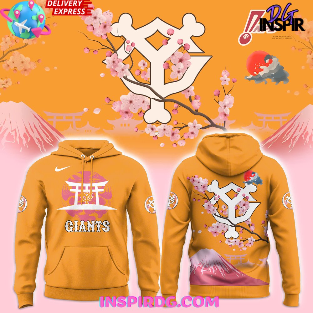 Yomiuri Giants Fuji Mount 2025 Hoodie