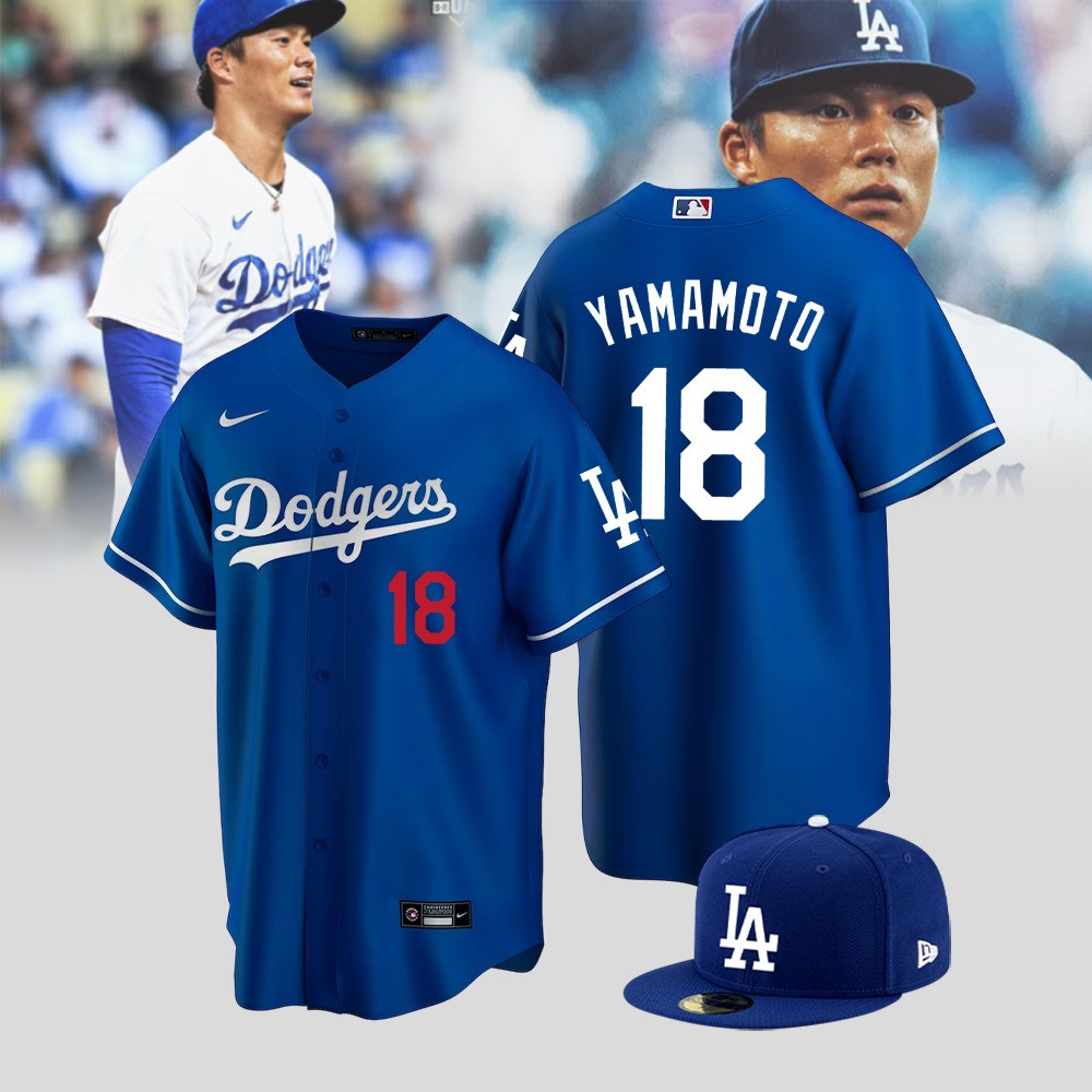 Yoshinobu Yamamoto Los Angeles Dodgers Home Jersey Baseball Lover Gift Ideas